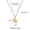 Stainless Steel Pendant Necklaces RE2353-1-3
