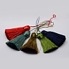 Nylon Tassels Big Pendant Decorations HJEW-L012-M-1