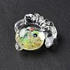 Luminous Transparent Resin Pendants X-RESI-K019-05-5