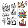 Easter Custom PVC Plastic Clear Stamps DIY-WH0618-0135-1