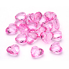 Transparent Acrylic Beads X-PL318Y-4-3