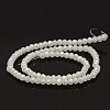 AB Color Plated Imitation Jade Glass Faceted(32 Facets) Round Beads Strands GLAA-A027-3mm-AB01-2