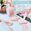 5 Yards Polyester Frayed Ribbon OCOR-WH0082-226A-03-5
