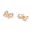 Rack Plating Brass Micro Pave Cubic Zirconia Charms X-ZIRC-C026-02LG-2