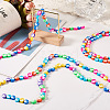 Craftdady Handmade Polymer Clay Beads Strand CLAY-CD0001-03B-5