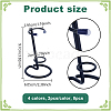 8Pcs 4 Colors Iron Crystal Scepter Display Stands ODIS-NB0001-53-2