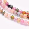 Natural Tourmaline Beads Strands G-O166-27-2mm-3