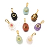 Natural Stone Pendants G-T151-03-1