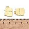 Brass Pendants KK-D229-22R-G-3