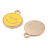 Alloy Enamel Pendants PALLOY-S192-04G-04-2