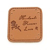 Leather Iron on/Sew on Patches DIY-WH0096-21-1