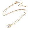 201 Stainless Steel Cable Chain Necklaces NJEW-P309-15A-G-2