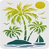 Large Plastic Reusable Drawing Painting Stencils Templates DIY-WH0202-232-1