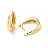 Brass Hoop Earrings EJEW-P254-06G-2