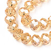 Electroplate Glass Beads Strands LS-EGLA-A034-T4mm-A30-2
