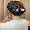 8Pcs Plastic Claw Hair Clips OHAR-LP0002-28-3