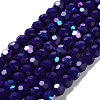 Opaque Glass Beads Strands EGLA-A035-P8mm-L09-1