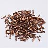 Glass Twisted Bugle Beads SEED-E002-6mm-881#-3