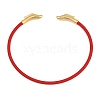 Braided Steel Wire Bangles Making KK-CBA6056-02H-G-1