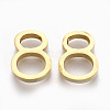 304 Stainless Steel Pendants STAS-T041-09G-8-1