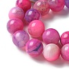 Natural Agate Beads Strands G-NH0001-G02-01-4