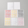 8 Sheets Plastic Self Adhesive Nail Art Stickers Decals AJEW-WH20073-027-1