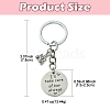 Alloy Enamel & Titanium Steel Keychain KEYC-YW00036-3