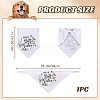 Polyester Dog Bandana AJEW-WH20010-13A-01-2