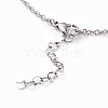 Pendant Necklaces NJEW-JN02605-01-3