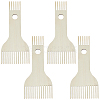 4Pcs Plywood Wooden Yarn Comb TOOL-CY0001-04-7