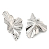 304 Stainless Steel Ear Studs EJEW-P270-02P-2