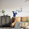 Translucent PVC Self Adhesive Wall Stickers STIC-WH0015-123-4