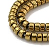 Electroplated Synthetic Non-magnetic Hematite Beads Strands G-K361-A04-01-3