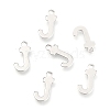 Non-Tarnish 201 Stainless Steel Charms X-STAS-C021-06P-J-1