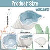 Ocean-themed Ceramic Jewelry Plate AJEW-WH20033-01B-2