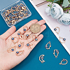 CHGCRAFT 36Pcs 9 Style Alloy Enamel Pendants FIND-CA0004-59-3