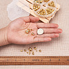 198Pcs 6 Style Brass Beads KK-PJ0001-13-5