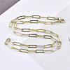 Brass Paperclip Chains MAK-S072-12B-KC-4