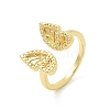 Butterfly Cuff Rings RJEW-G337-12G-4