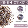 1000Pcs 10 Colors Electroplate Transparent Glass Beads EGLA-YW0005-72A-3
