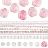 Transparent Glass Beads Set GLAA-YW0004-99-1