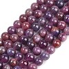 Natural Gemstone Ruby Round Beads Strands G-O017-7mm-06-01-1