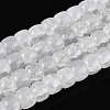 Baking Paint Crackle Glass Beads Strands DGLA-N019-02A-04-1