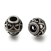 304 Stainless Steel European Beads STAS-D191-05T-AS-1