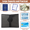 2Pcs 2 Colors PU Leather Passport Cover OFST-CL0001-10B-5