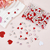 SUPERFINDINGS 200Pcs 3 Colors Glass Rhinestone Cabochons GGLA-FH0001-02-4