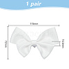 Bowknot Polyester Shoe Decorations FIND-WH0423-93A-2