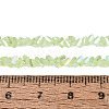 Electroplate Imitation Jade Glass Beads Strands EGLA-Q139-01A-B04-4