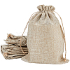 Jute Cloth Storage Pouches ABAG-WH0048-11-1