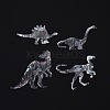 Custom Dinosaur Shape Waterproof PVC Laser Adhesive Stickers DIY-WH0256-013-1
